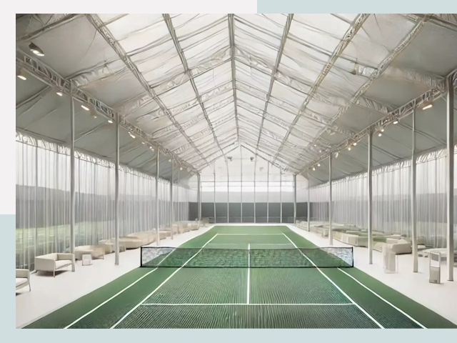 Строительство теннисных кортов в Усть-Джегуте