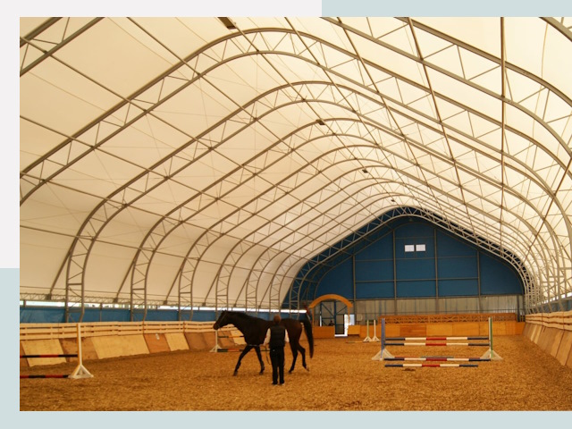 Строительство конных манежей в Усть-Джегуте