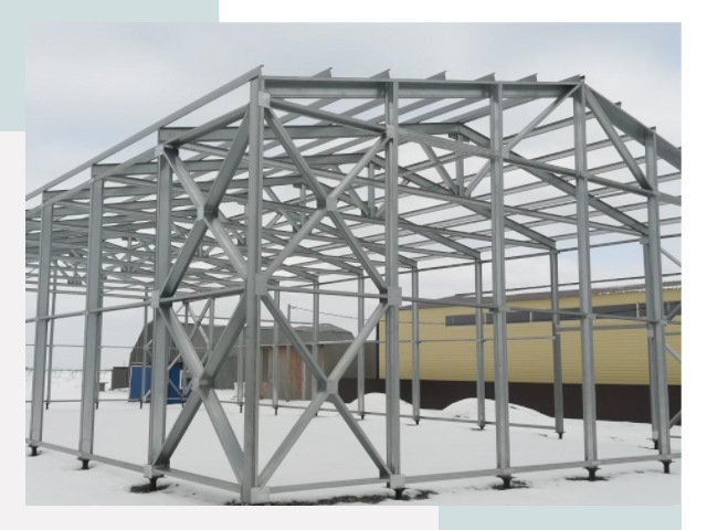 Каркасные ангары в Усть-Джегуте