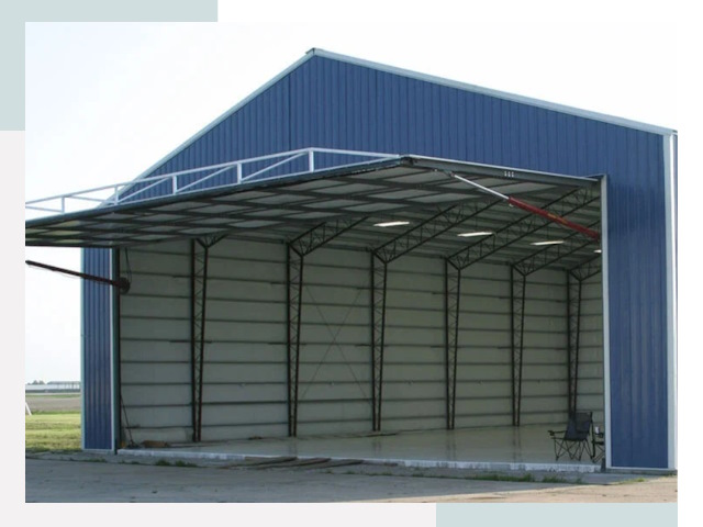 Прямо стенные ангары в Усть-Джегуте