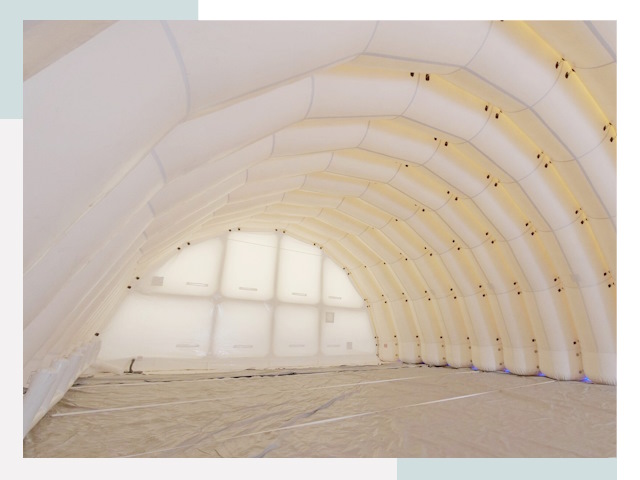 Пневмокаркасные ангары в Усть-Джегуте