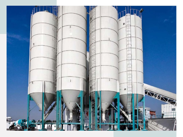 Строительство цементных силосов в Усть-Джегуте
