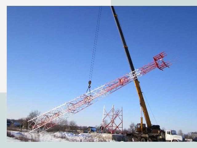 Строительство башен связи в Усть-Джегуте от 607 руб.