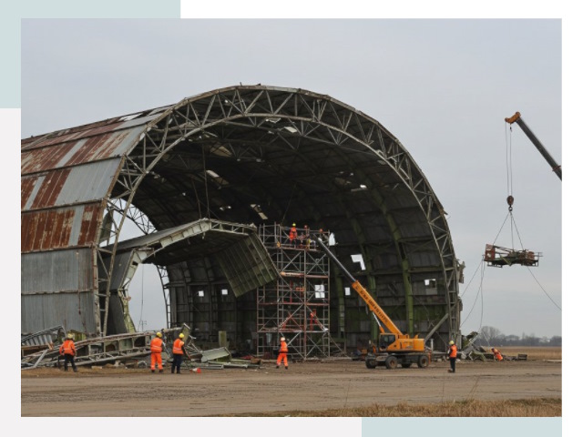 Демонтаж ангаров в Усть-Джегуте