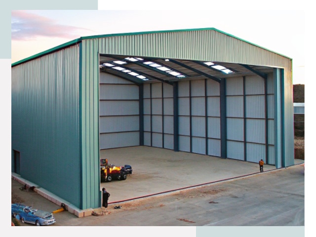 Строительство ангаров в Усть-Джегуте