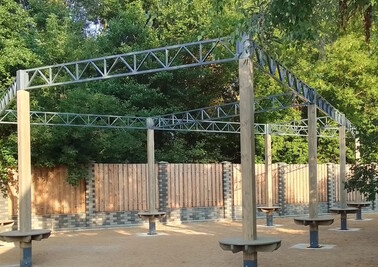 Терраса из металлоконструкций под ключ, проектирование, изготовление и монтаж от СтальСтрой-Стд